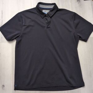 Twillory Polo Mens XL Athletic Athleisure Performance Stretch Button Down